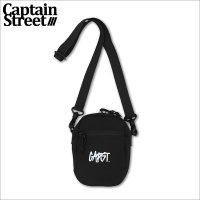 CAPTAIN STREET CAPST Logo Pouch BLACK キャプテンストリート
