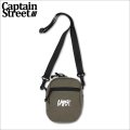 CAPTAIN STREET CAPST Logo Pouch MOSS GRAYキャプテンストリート