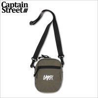CAPTAIN STREET CAPST Logo Pouch MOSS GRAYキャプテンストリート