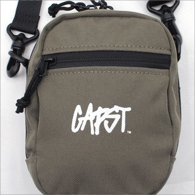 画像3: CAPTAIN STREET CAPST Logo Pouch MOSS GRAYキャプテンストリート