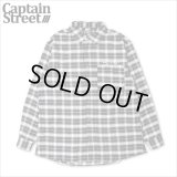 【送料無料】CAPTAIN STREET CAPTAINST CHECK L/S シャツ BLACK キャプテンストリート