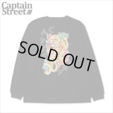CAPTAIN STREET JST L/S Tシャツ BLACK キャプテンストリート