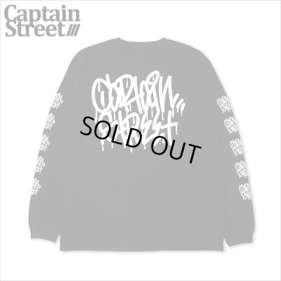 画像1: CAPTAIN STREET Tag L/S Tシャツ BLACK キャプテンストリート
