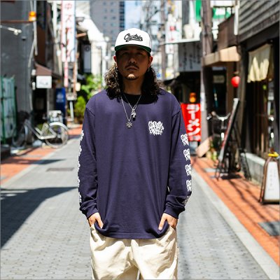 画像4: CAPTAIN STREET Tag L/S Tシャツ NAVY キャプテンストリート