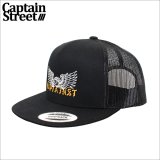 CAPTAIN STREET Eagle メッシュキャップ BLACK キャプテンストリート