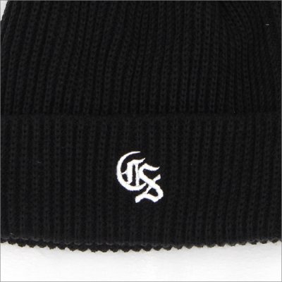 画像3: CAPTAIN STREET Classic CS ニットキャップ BLACK キャプテンストリート