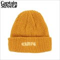 CAPTAIN STREET CSMFG ニットキャップ MUSTARDキャプテンストリート