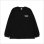 画像2: CAPTAIN STREET Butterfly L/S Tシャツ BLACK キャプテンストリート (2)