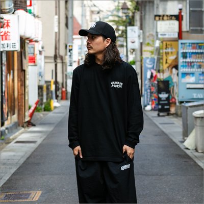 画像4: CAPTAIN STREET Butterfly L/S Tシャツ BLACK キャプテンストリート
