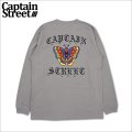 CAPTAIN STREET Butterfly L/S Tシャツ L.GRAY キャプテンストリート