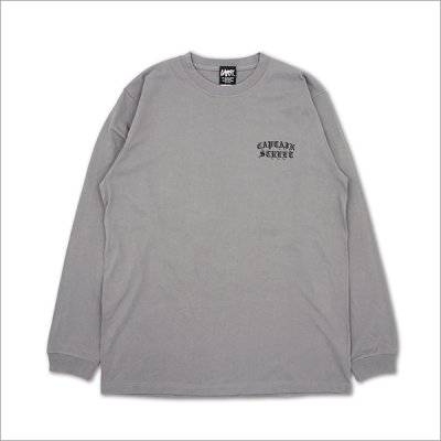 画像2: CAPTAIN STREET Butterfly L/S Tシャツ L.GRAY キャプテンストリート