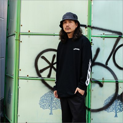 画像4: CAPTAIN STREET Eagle L/S Tシャツ BLACK キャプテンストリート