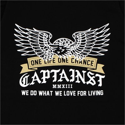 画像5: CAPTAIN STREET Eagle L/S Tシャツ BLACK キャプテンストリート