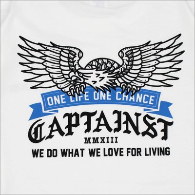 画像5: CAPTAIN STREET Eagle L/S Tシャツ WHITE キャプテンストリート