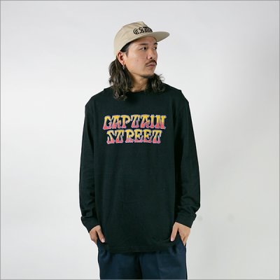 画像2: CAPTAIN STREET GD Logo L/S Tシャツ BLACK キャプテンストリート