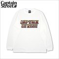 CAPTAIN STREET GD Logo L/S Tシャツ WHITE キャプテンストリート
