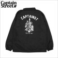 【送料無料】CAPTAIN STREET SxT コーチJKT BLACK キャプテンストリート