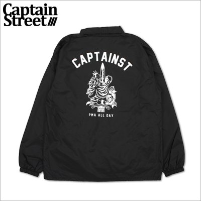 画像1: 【送料無料】CAPTAIN STREET SxT コーチJKT BLACK キャプテンストリート