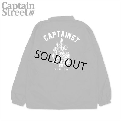 画像1: 【送料無料】CAPTAIN STREET SxT コーチJKT BLACK キャプテンストリート