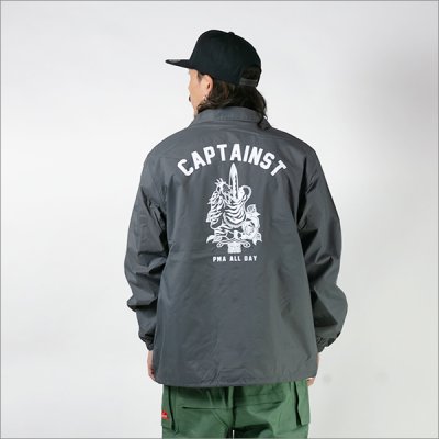 画像3: 【送料無料】CAPTAIN STREET SxT コーチJKT GRAY キャプテンストリート