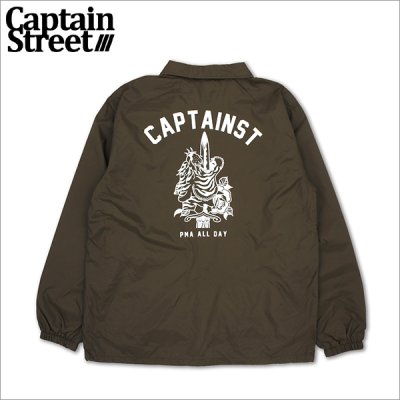 画像1: 【送料無料】CAPTAIN STREET SxT コーチJKT BROWN キャプテンストリート