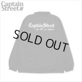 【送料無料】CAPTAIN STREET Old English コーチJKT BLACK キャプテンストリート