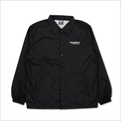 画像2: 【送料無料】CAPTAIN STREET Old English コーチJKT BLACK キャプテンストリート