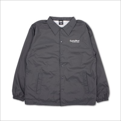 画像2: 【送料無料】CAPTAIN STREET Old English コーチJKT GRAY キャプテンストリート