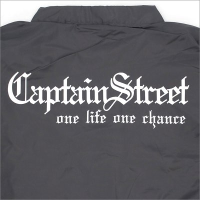 画像6: 【送料無料】CAPTAIN STREET Old English コーチJKT GRAY キャプテンストリート