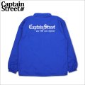 【送料無料】CAPTAIN STREET Old English コーチJKT BLUE キャプテンストリート