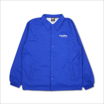 画像2: 【送料無料】CAPTAIN STREET Old English コーチJKT BLUE キャプテンストリート