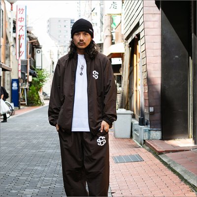 画像3: 【送料無料】CAPTAIN STREET eighty ナイロンパンツ BROWN キャプテンストリート