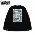CAPTAIN STREET BaG L/S Tシャツ BLACK キャプテンストリート