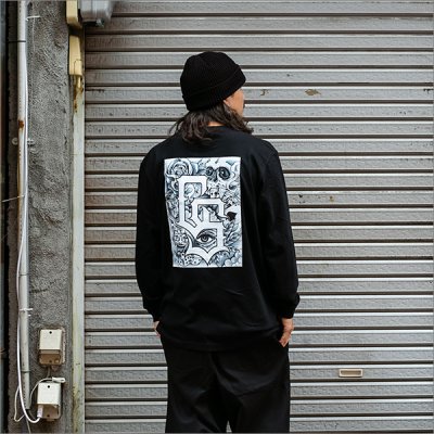 画像3: CAPTAIN STREET BaG L/S Tシャツ BLACK キャプテンストリート