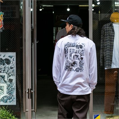 画像3: CAPTAIN STREET BaG L/S Tシャツ WHITE キャプテンストリート