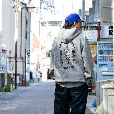 画像3: 【送料無料】CAPTAIN STREET Dagger P/Oパーカー GRAY キャプテンストリート