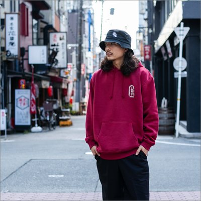 画像4: 【送料無料】CAPTAIN STREET Dagger P/Oパーカー BURGUNDY キャプテンストリート