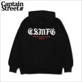 【送料無料】CAPTAIN STREET CSMFG P/Oパーカー BLACK キャプテンストリート