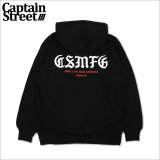 【送料無料】CAPTAIN STREET CSMFG P/Oパーカー BLACK キャプテンストリート