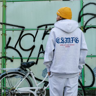 画像4: 【送料無料】CAPTAIN STREET CSMFG P/Oパーカー ASH キャプテンストリート