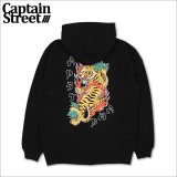 【送料無料】CAPTAIN STREET JST P/Oパーカー BLACK キャプテンストリート