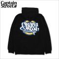 【送料無料】CAPTAIN STREET Circle P/Oパーカー BLACK キャプテンストリート