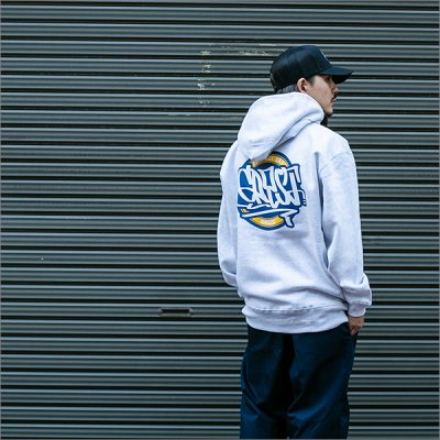 画像3: 【送料無料】CAPTAIN STREET Circle P/Oパーカー ASH キャプテンストリート