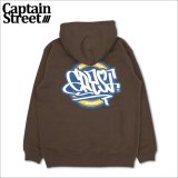 【送料無料】CAPTAIN STREET Circle P/Oパーカー D.BROWN キャプテンストリート