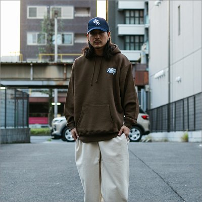 画像4: 【送料無料】CAPTAIN STREET Circle P/Oパーカー D.BROWN キャプテンストリート