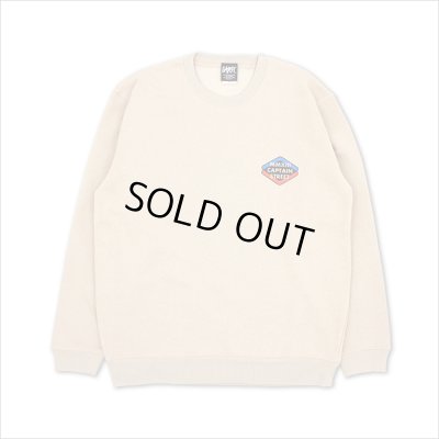 画像2: 【送料無料】CAPTAIN STREET Rhombus クルーネックスウェット SAND キャプテンストリート