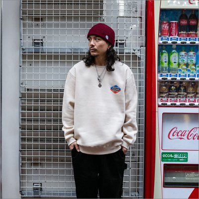 画像3: 【送料無料】CAPTAIN STREET Rhombus クルーネックスウェット SAND キャプテンストリート