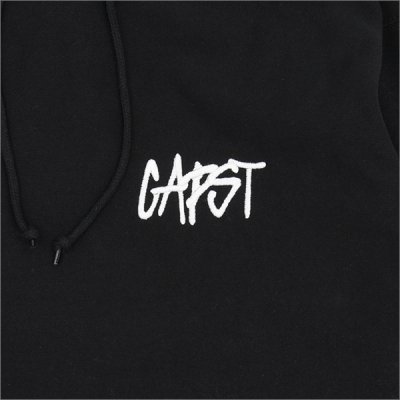 画像3: 【送料無料】CAPTAIN STREET CAPST Logo 刺繍P/Oパーカー BLACK キャプテンストリート