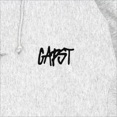 画像3: 【送料無料】CAPTAIN STREET CAPST Logo 刺繍P/Oパーカー ASH キャプテンストリート