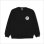 画像2: 【送料無料】CAPTAIN STREET Flame eighty クルーネックスウェット BLACK キャプテンストリート (2)